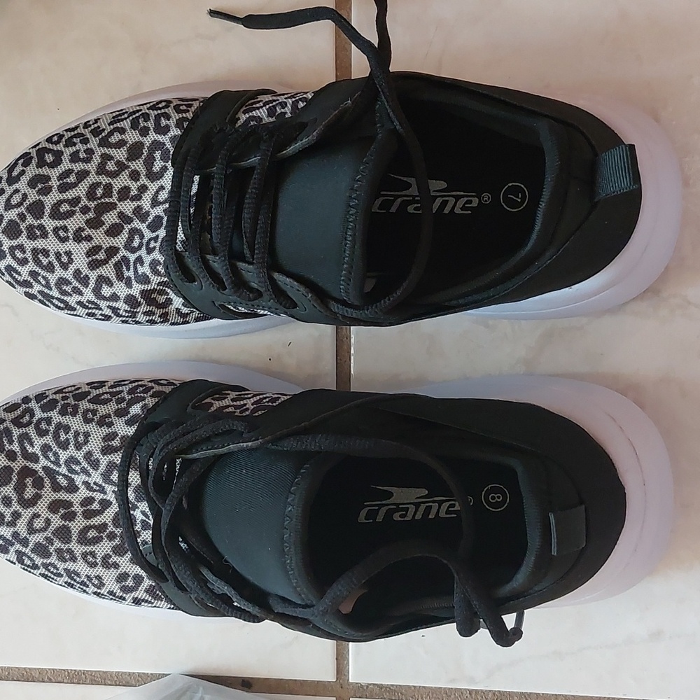 Crane  cheetah print shoes